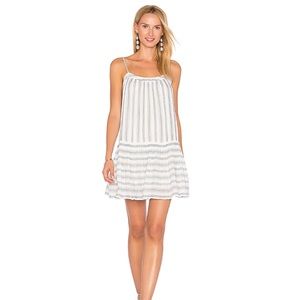 Joie soft Ante dress in blue and white stripe